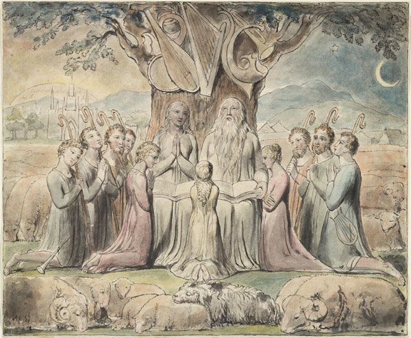 Les Mauvais Rêves de Job - William Blake