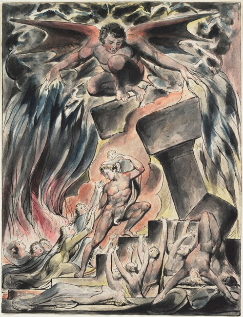 Les Mauvais Rêves de Job - William Blake