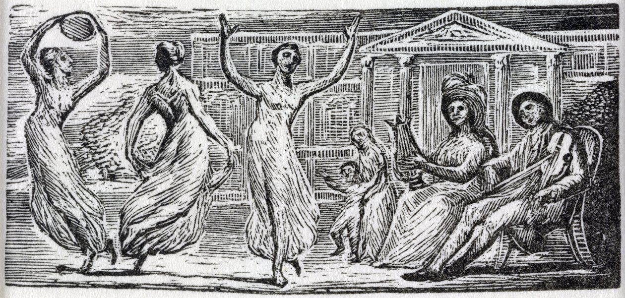 Veillée annuelle de Ménalcas, illustration de 