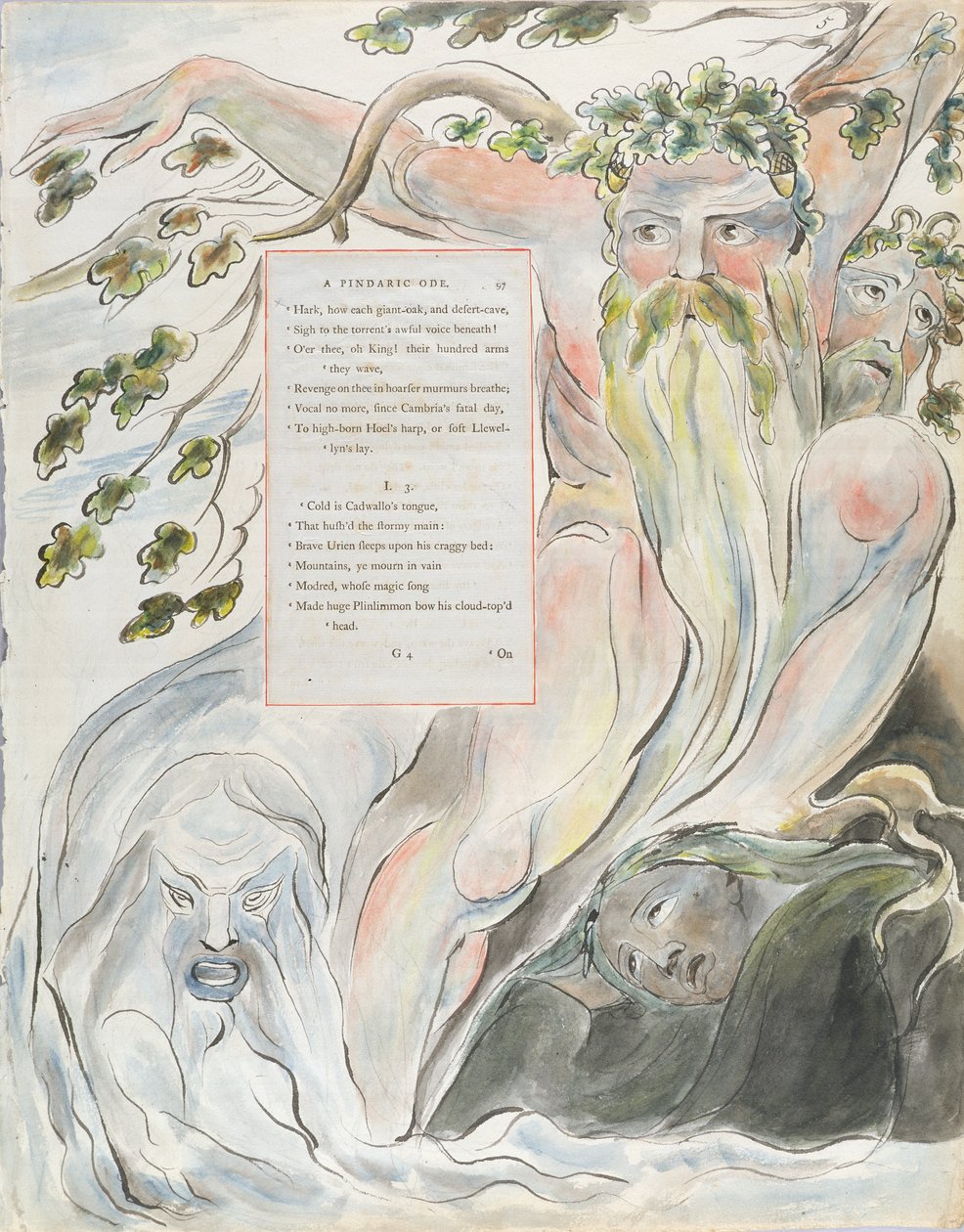 Le Barde : une ode pindarique, design 57 de 
