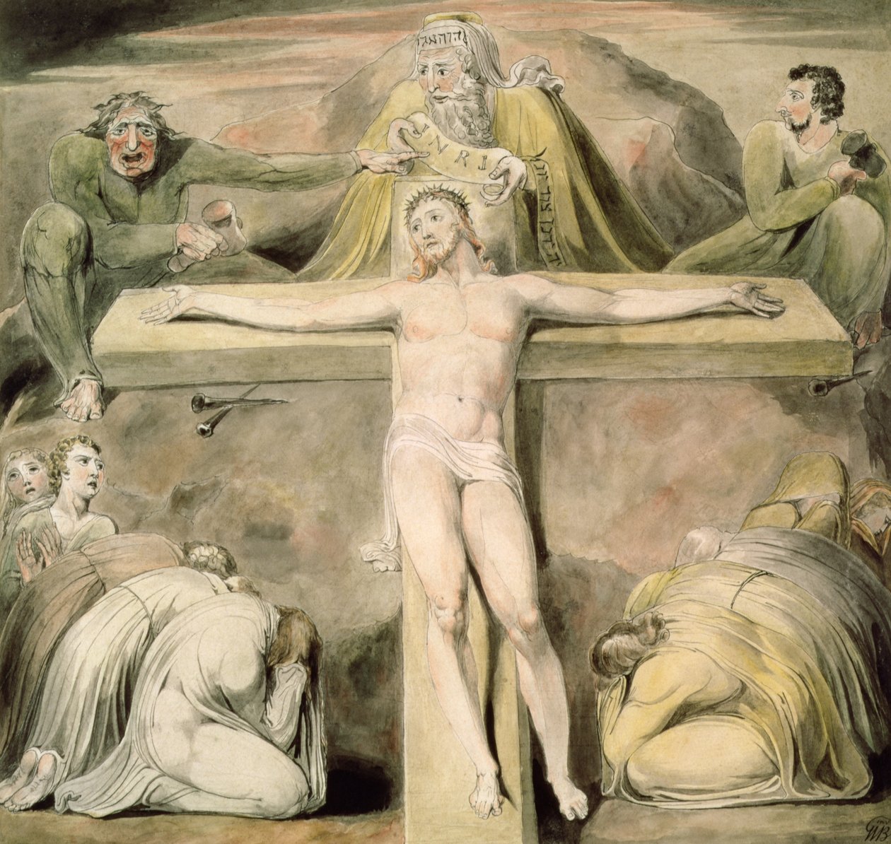 La Crucifixion - William Blake