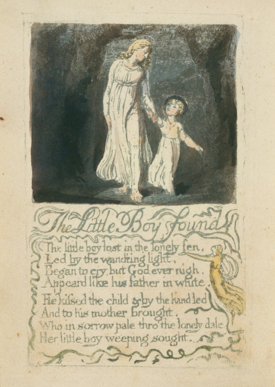 Le petit garçon trouvé, pl. 16 de Chants d