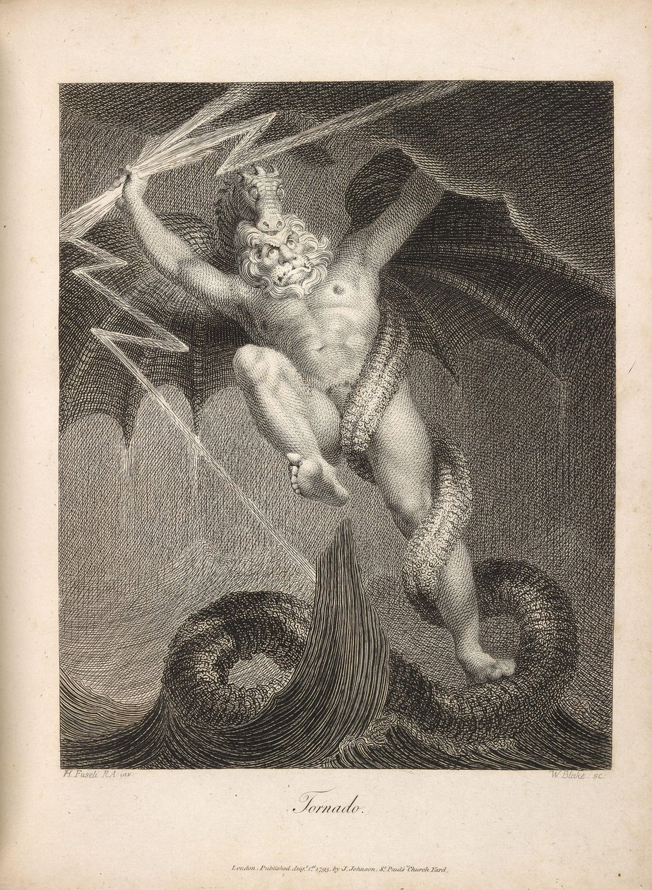 Tornade Fuseli et Blake - William Blake