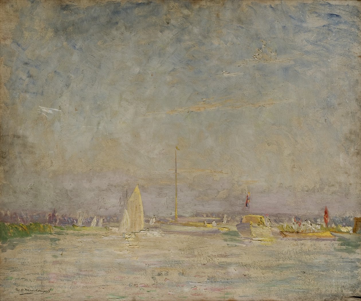 Soirée sur la rivière Aut | William Brown MacDougall