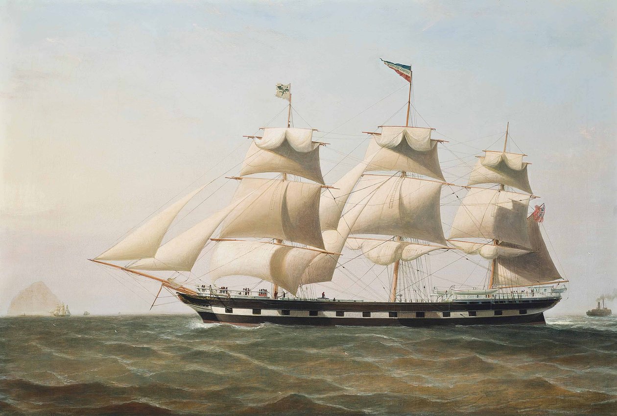Le navire à gréement complet - William Clark