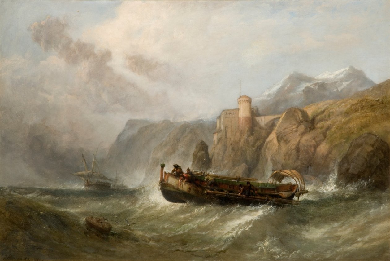 Scène côtière, 1862 - Clarkson Frederick Stanfield