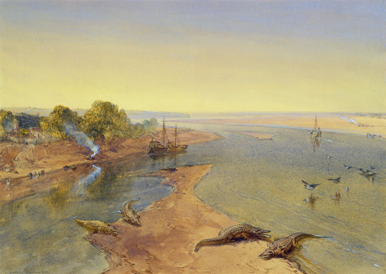 Le Gange, 1863 - William Crimea Simpson