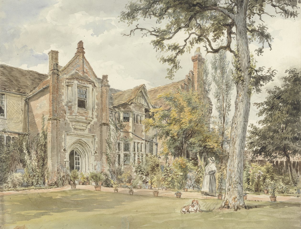 La Maison des Conférences, Watford, c.1820 - William Henry Hunt