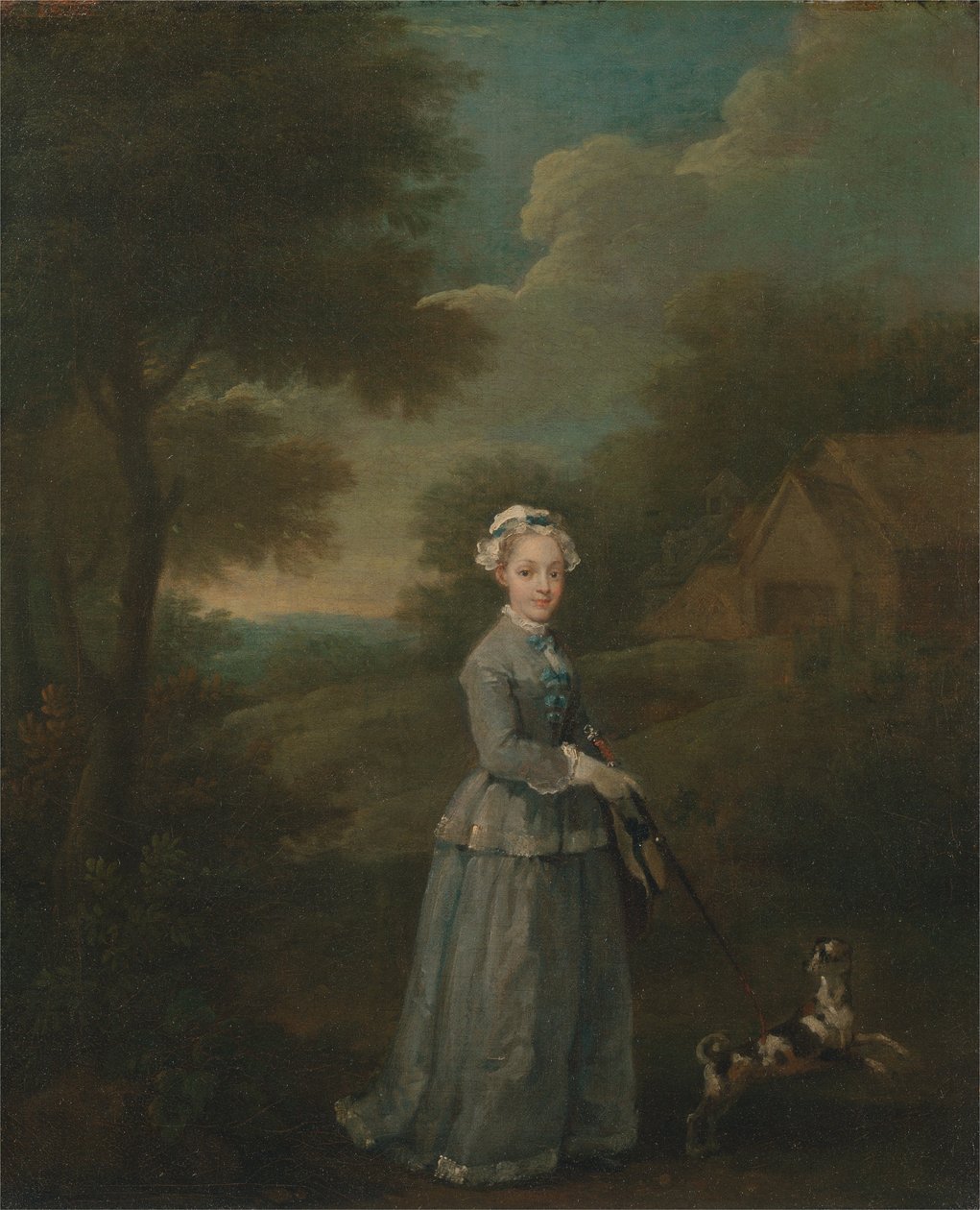 Mademoiselle Wood - William Hogarth