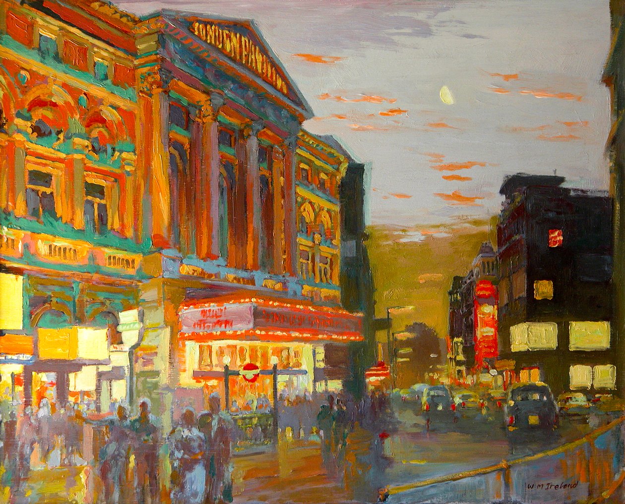 Nuit à Londres - William Ireland