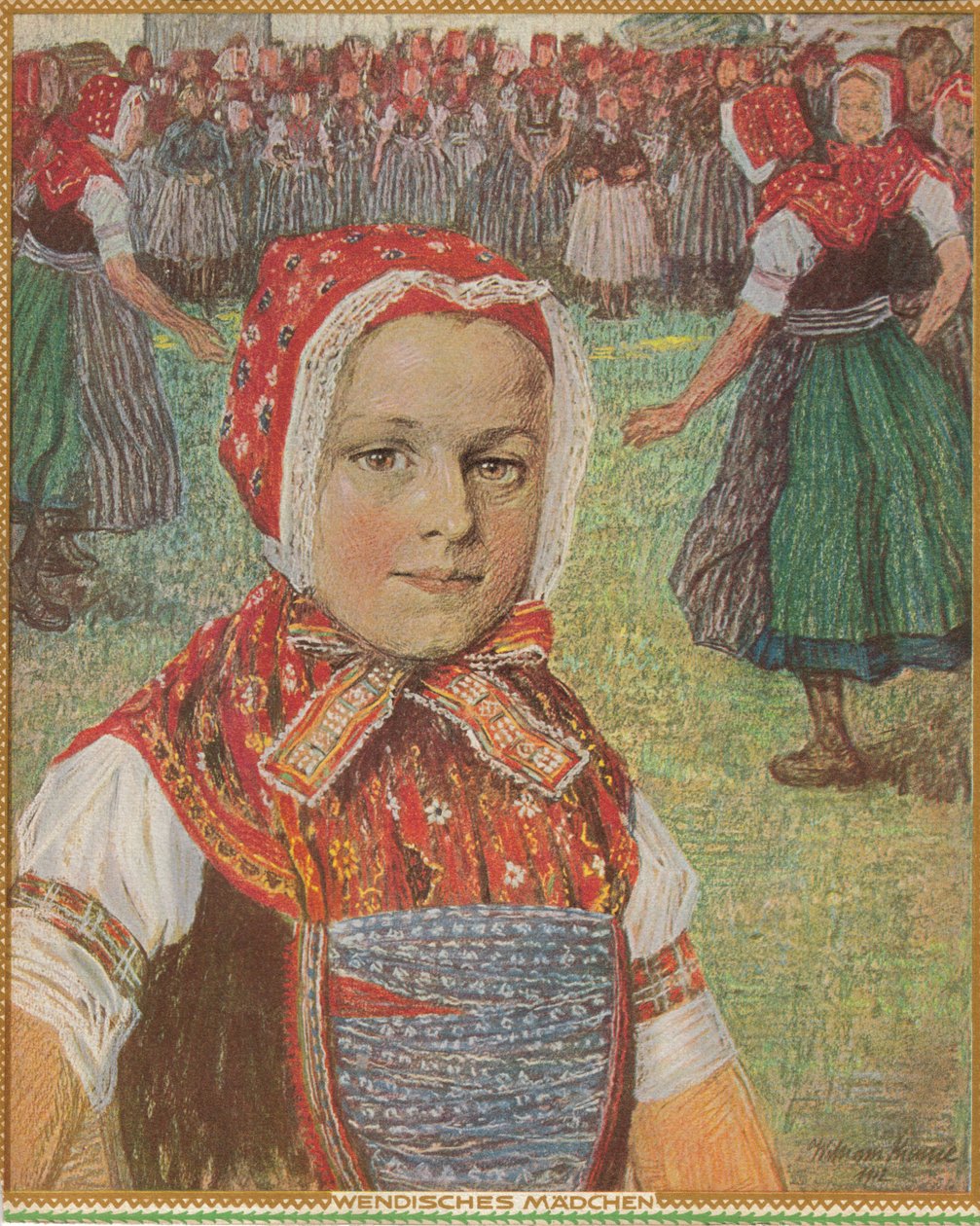 Jeune fille wende - William Krause