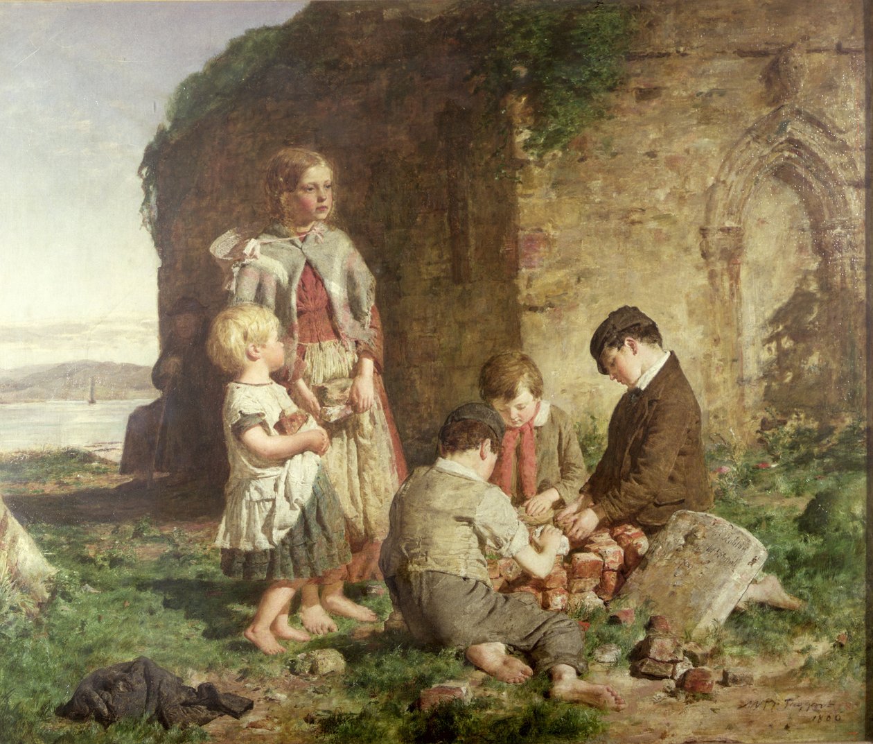 Le passé et le présent, 1860 - William McTaggart