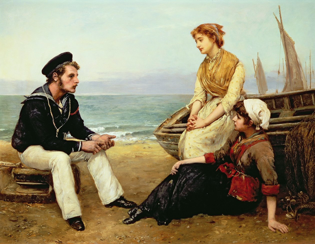 Racontant ses aventures, 1881 - William Oliver