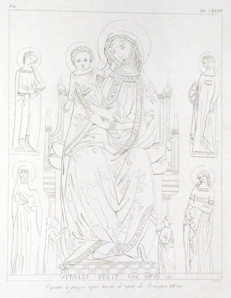 Madone et Enfant avec Sainte Agathe, Sainte Catherine, Sainte Agnès, Sainte Apollonie d