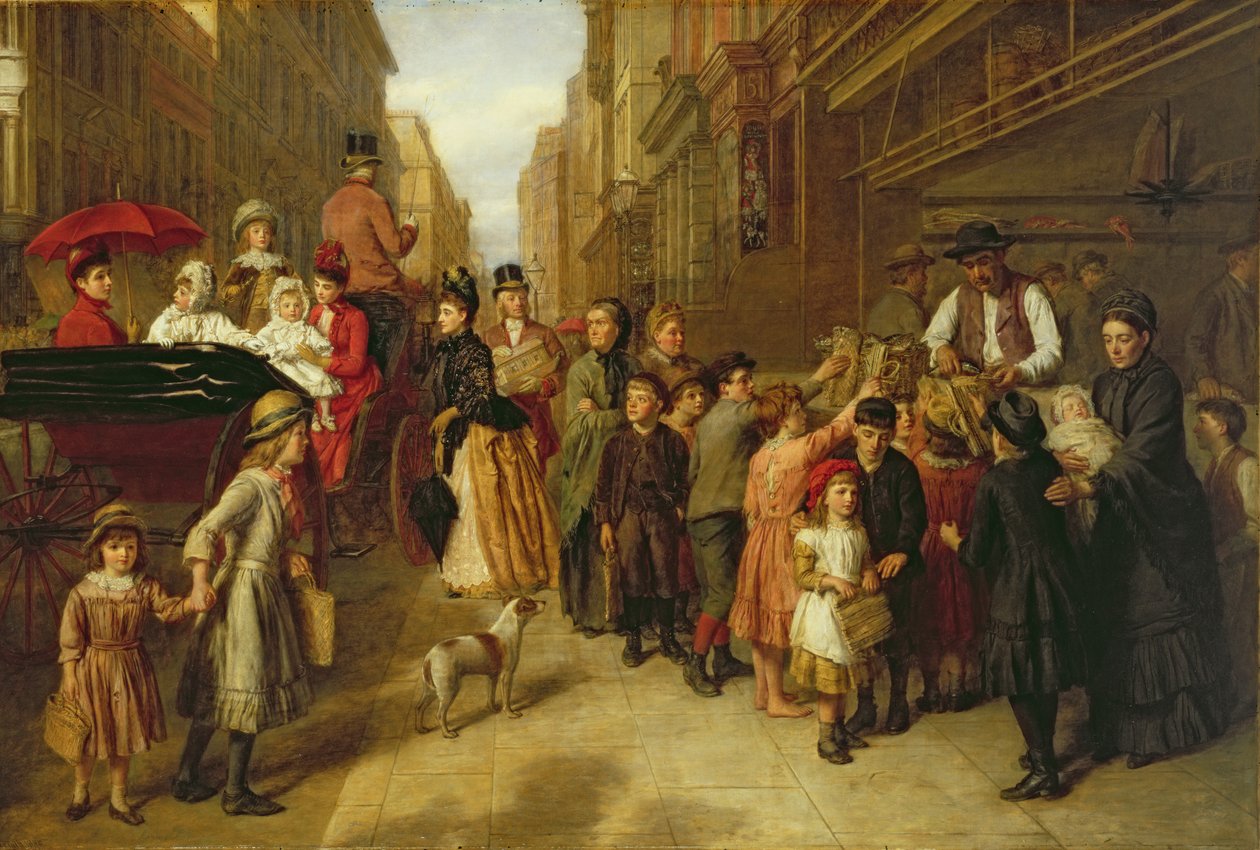 Pauvreté et richesse, 1888 - William Powell Frith