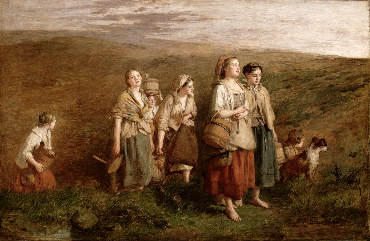 Les Fleurs de la Forêt, 1864 - William Quiller Orchardson