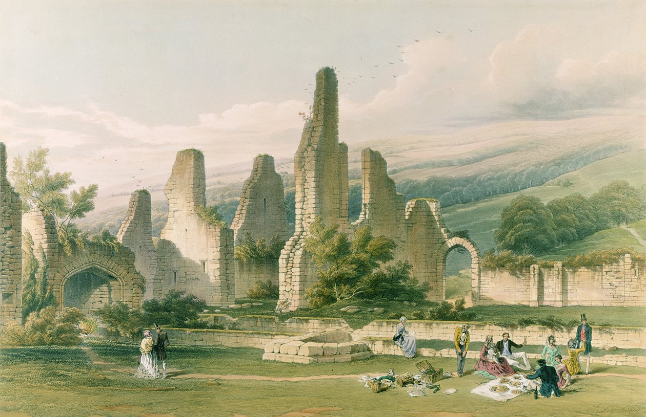 Abbaye de Sawley, de 
