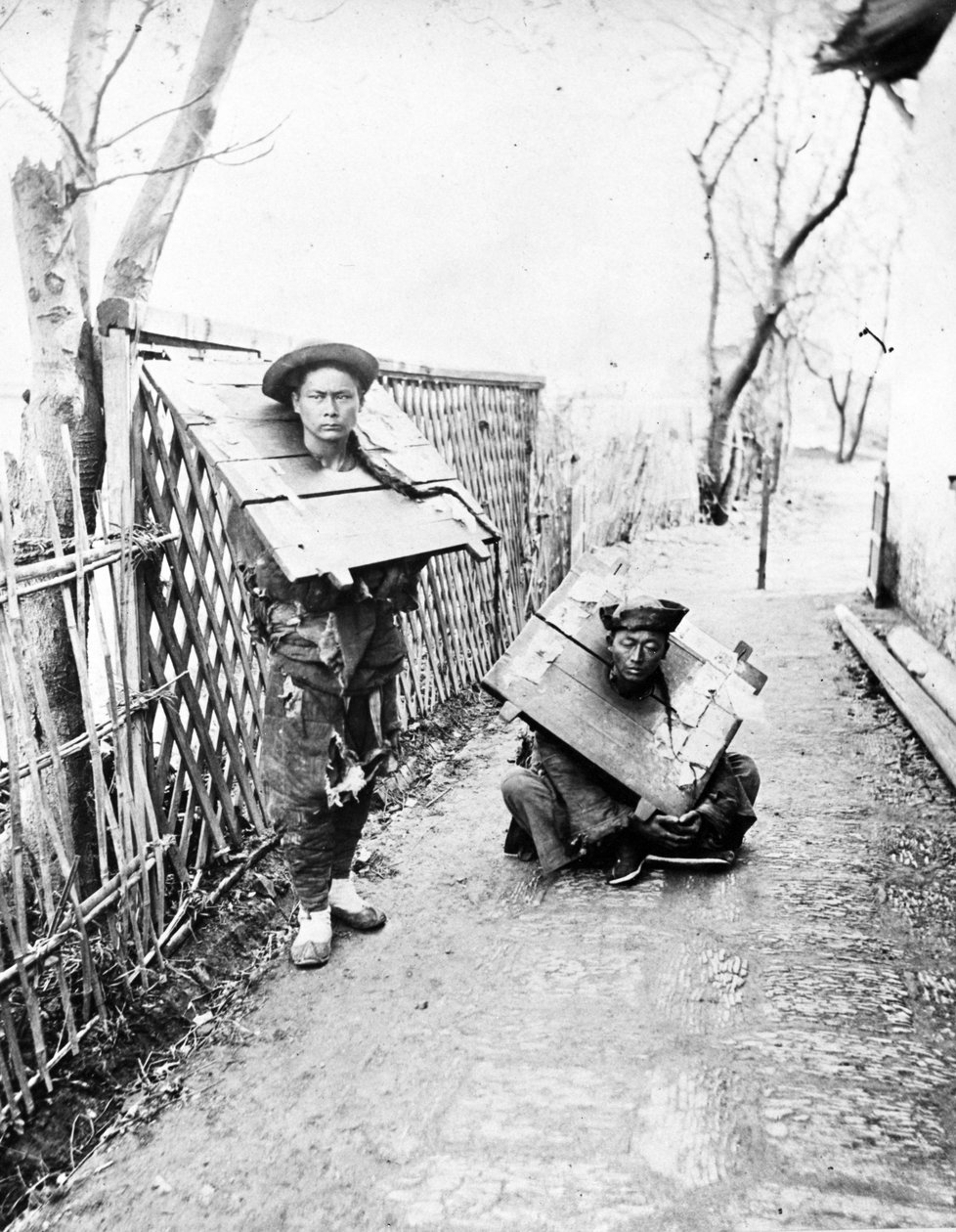 Prisonniers chinois, vers 1880 - William Saunders
