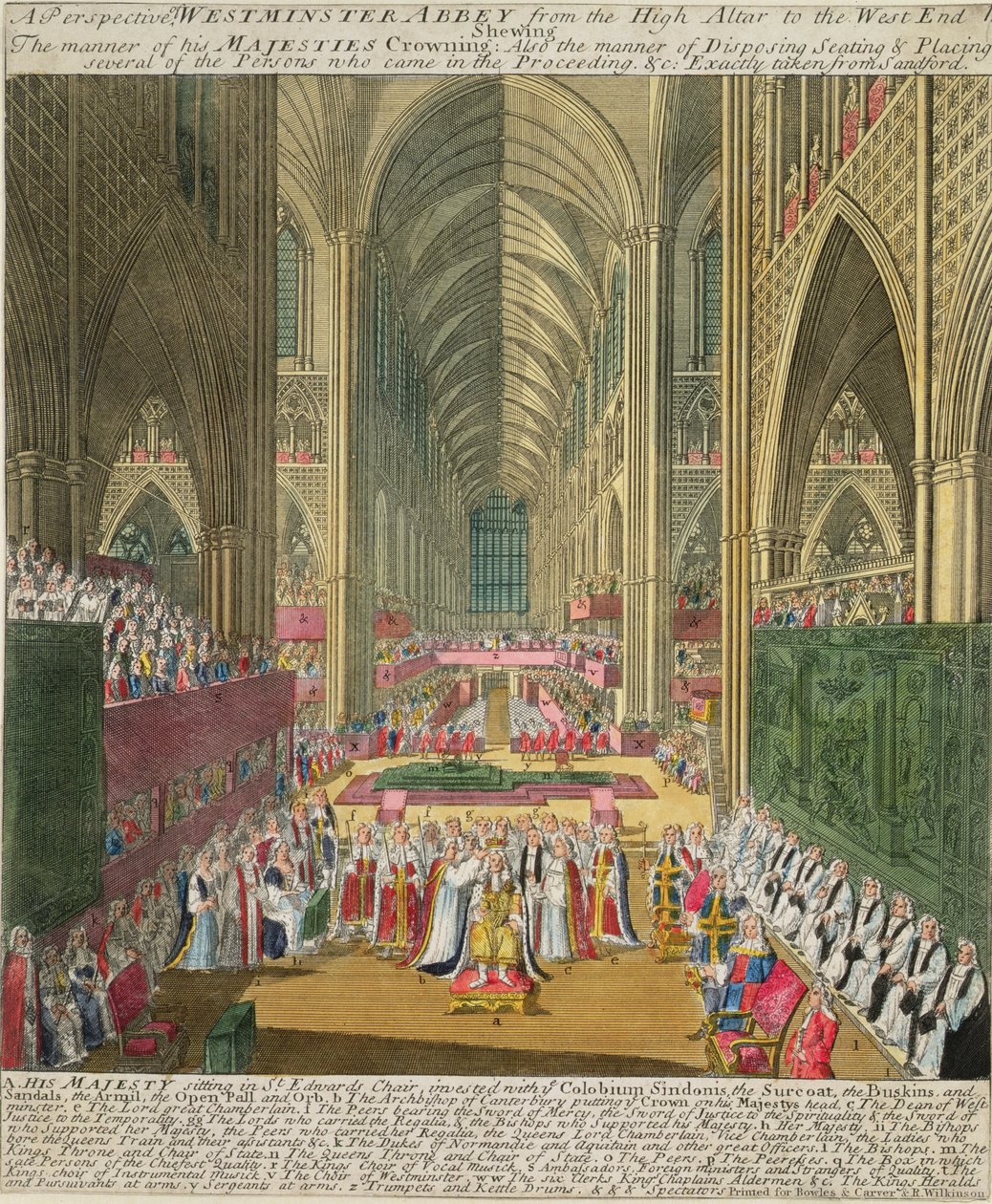 Le Couronnement du Roi Jacques II (1633-1701) d