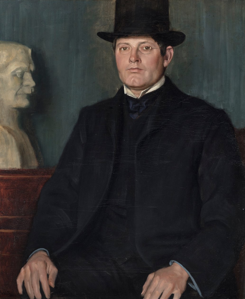 Portrait de Sir George Frampton - William Strang