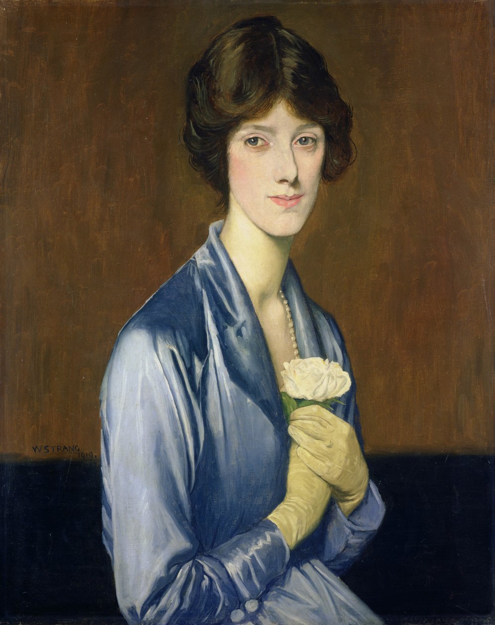 La Rose Blanche (Portrait d