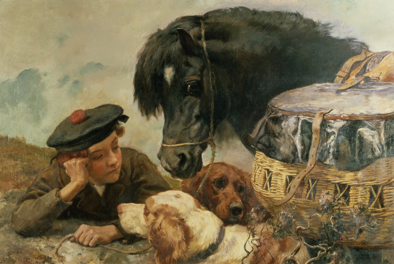 Le Compagnon du garde-chasse - William Strutt