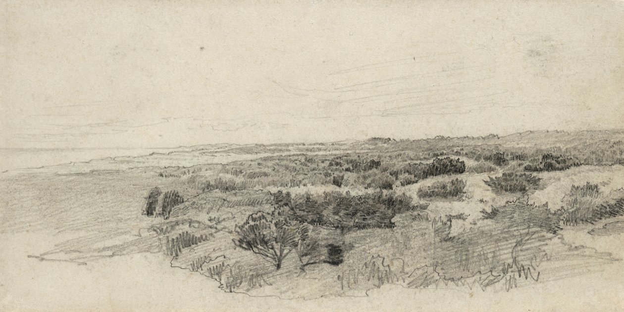 Paysage avec arbres - William Trost Richards