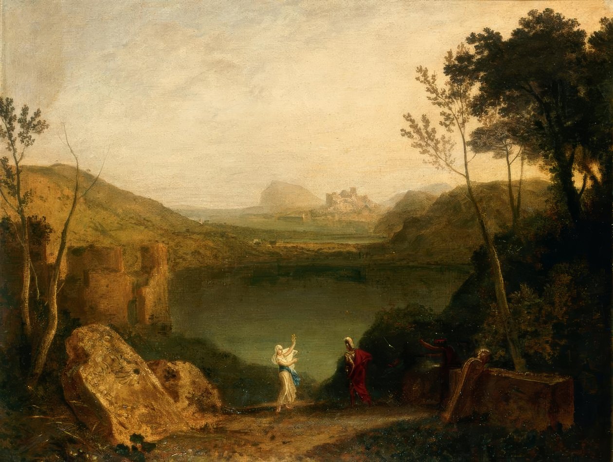 Énée et la Sibylle, Lac Averne - Joseph Mallord William Turner