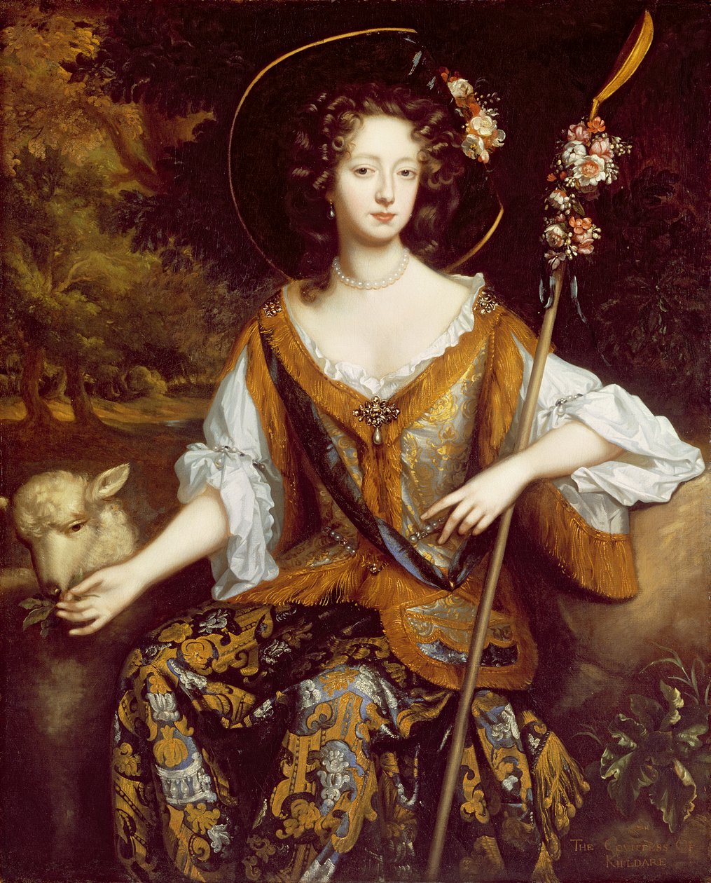 Elizabeth Jones, comtesse de Kildare, c.1684 - William Wissing or Wissmig