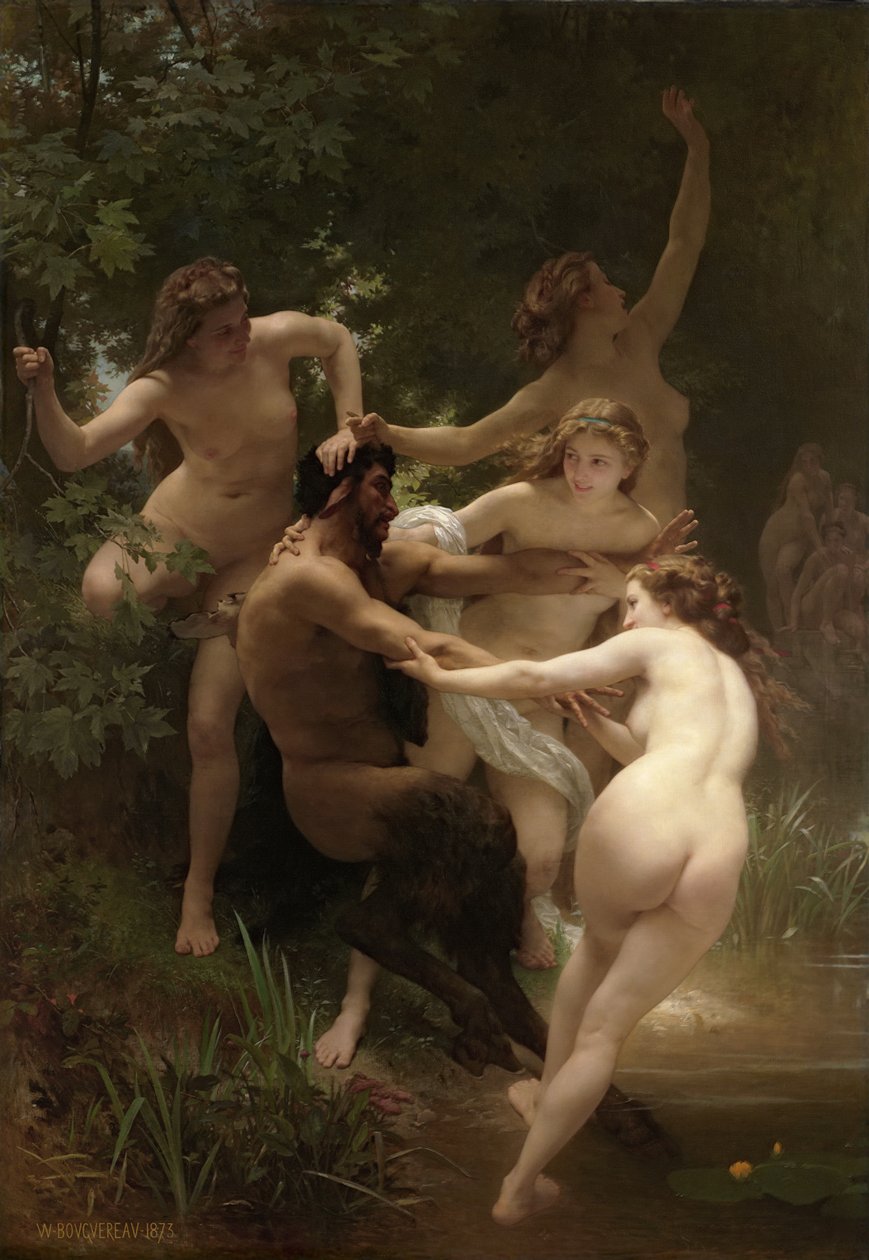 Nymphes et satyres - William-Adolphe Bouguereau