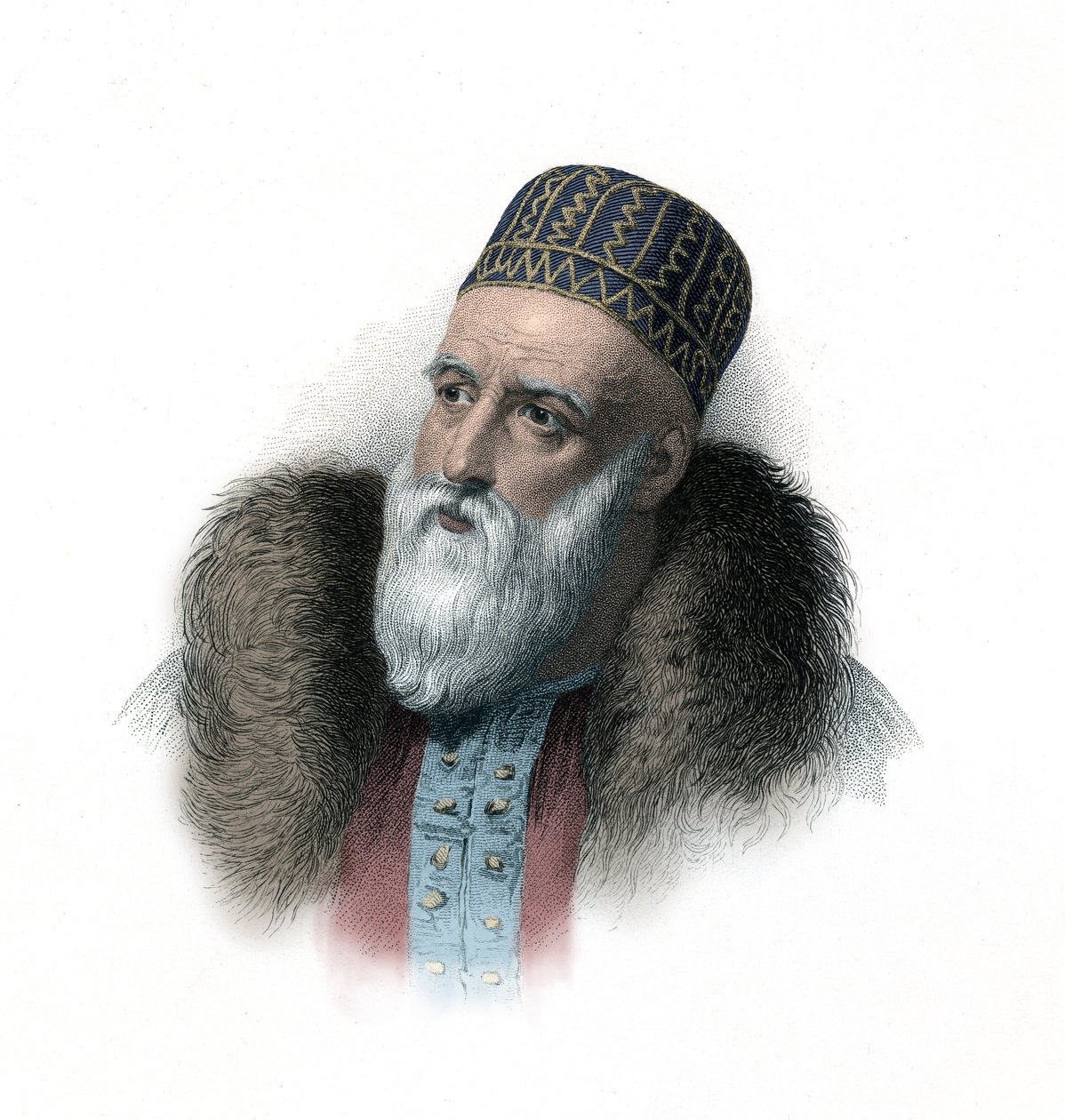 Ali Pacha / Pacha, également connu sous le nom de "Lion de Yannina". - William (after) Finden