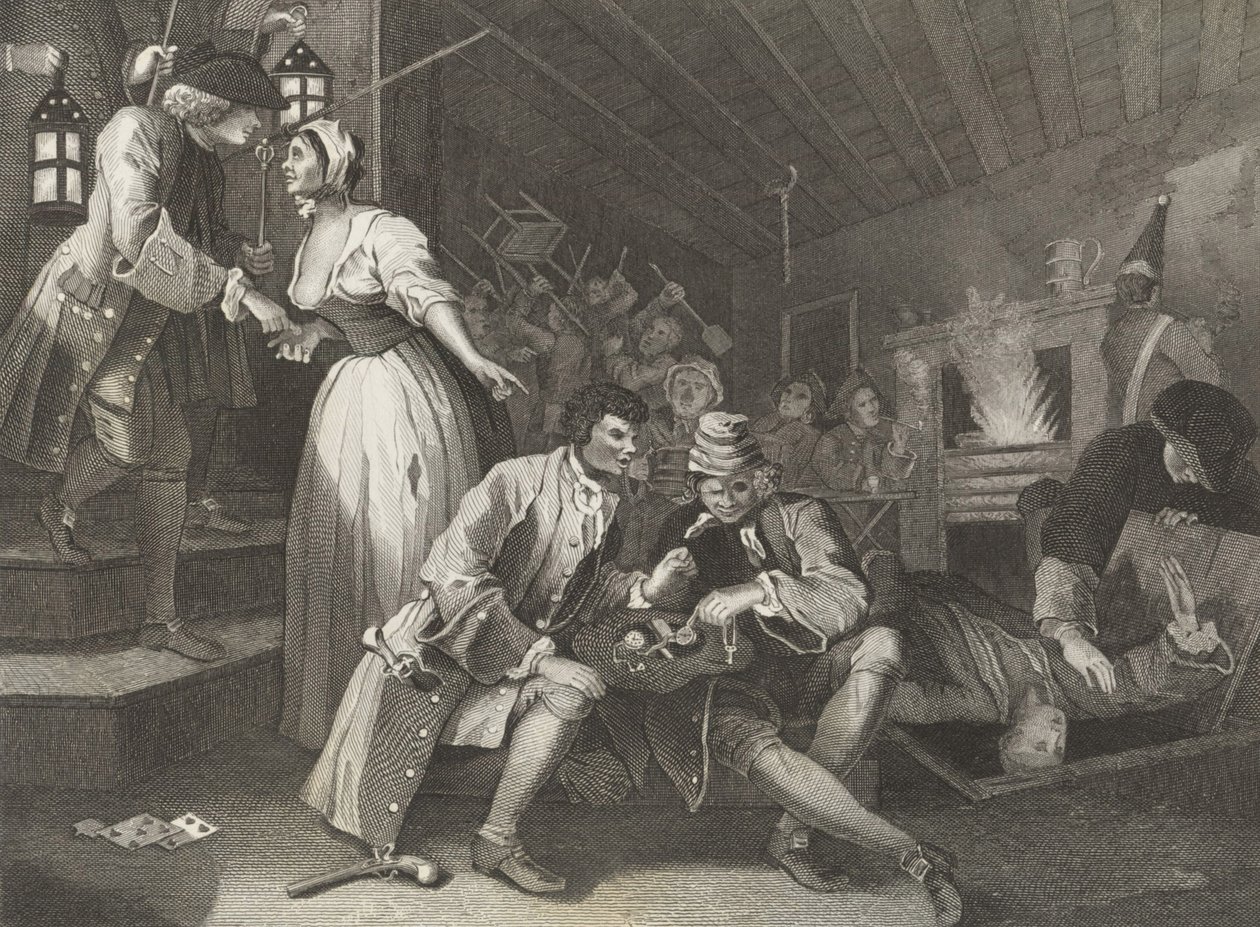 La Tanière des Voleurs - William (after) Hogarth