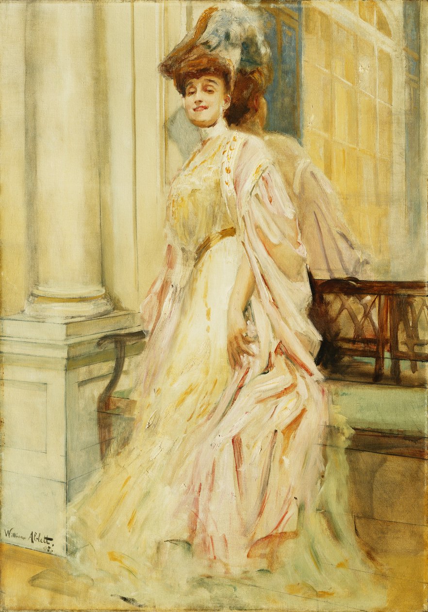 Une dame élégante - William Ablett