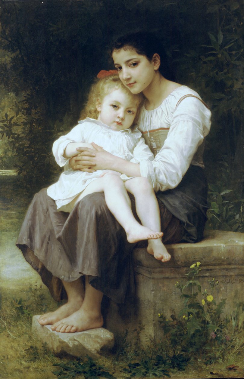 Grande Sœur - William Adolphe Bouguereau