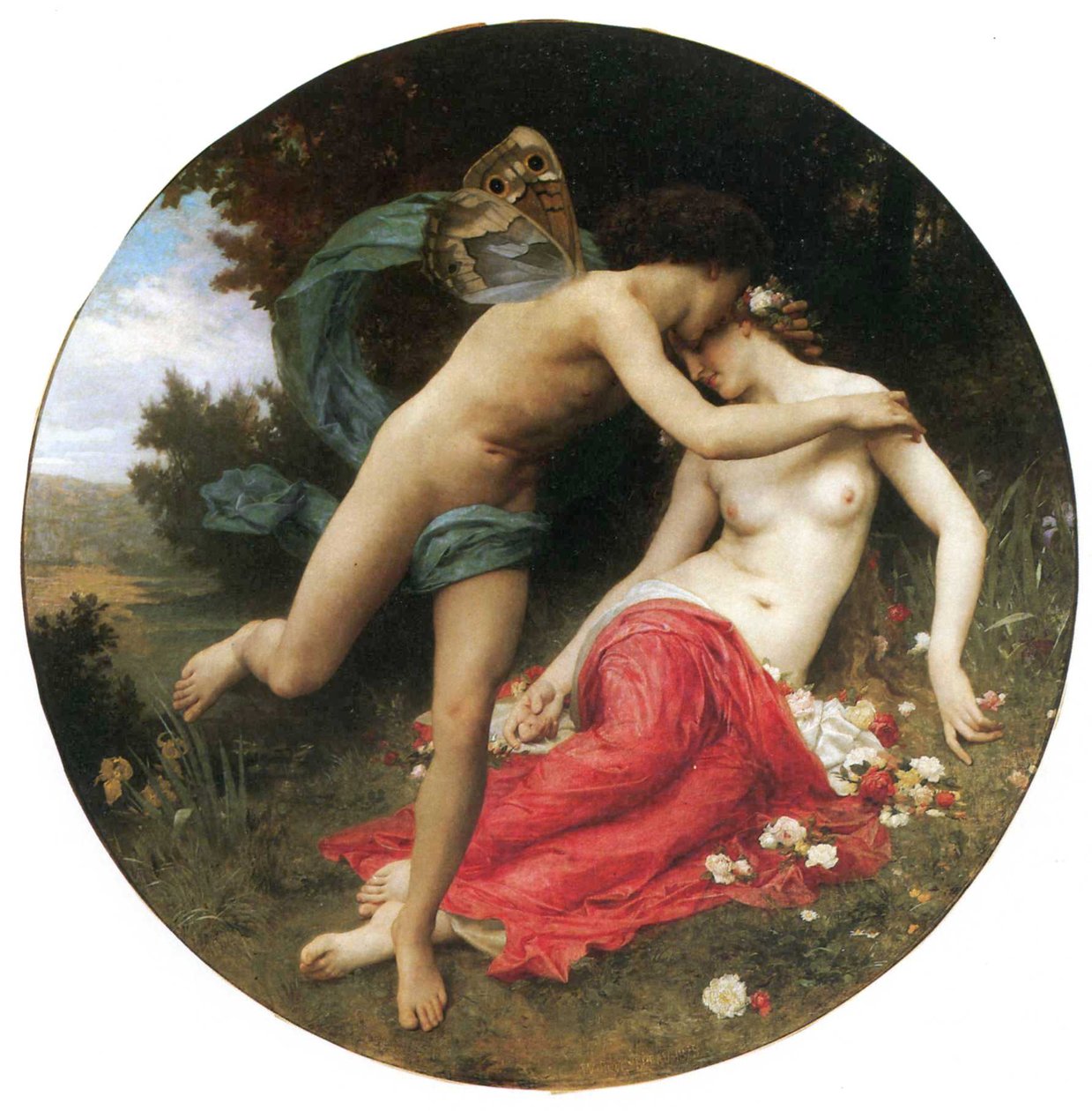 Flore et Zéphyr - William Adolphe Bouguereau