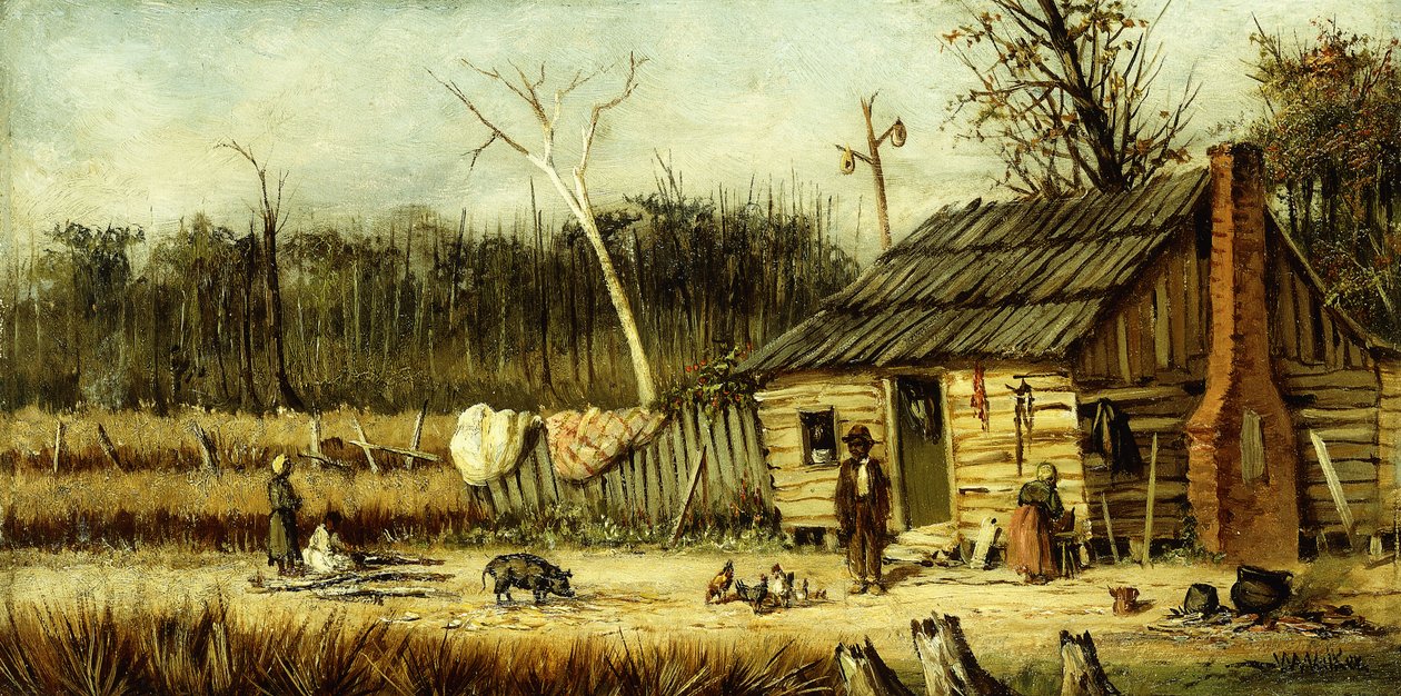 Scène de cabine - William Aiken Walker