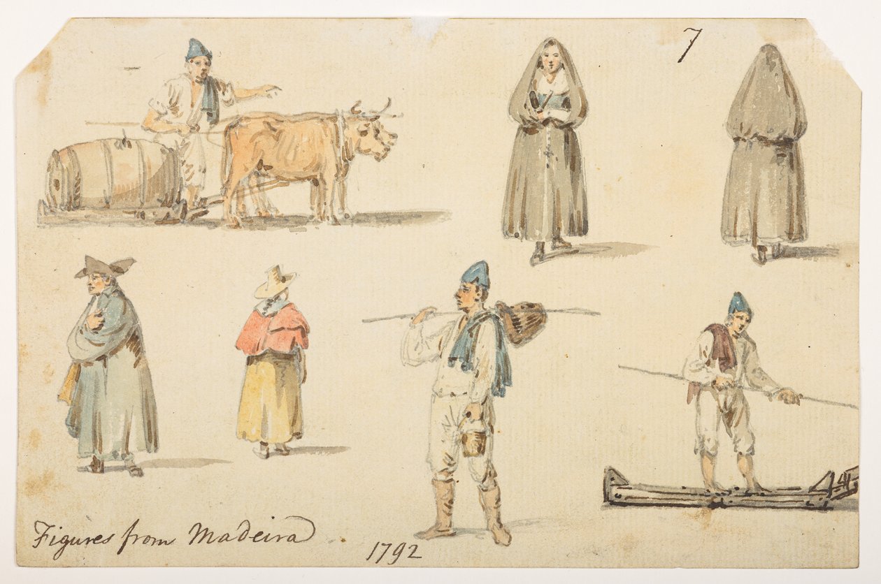 Figures de Madère, 1792 (d