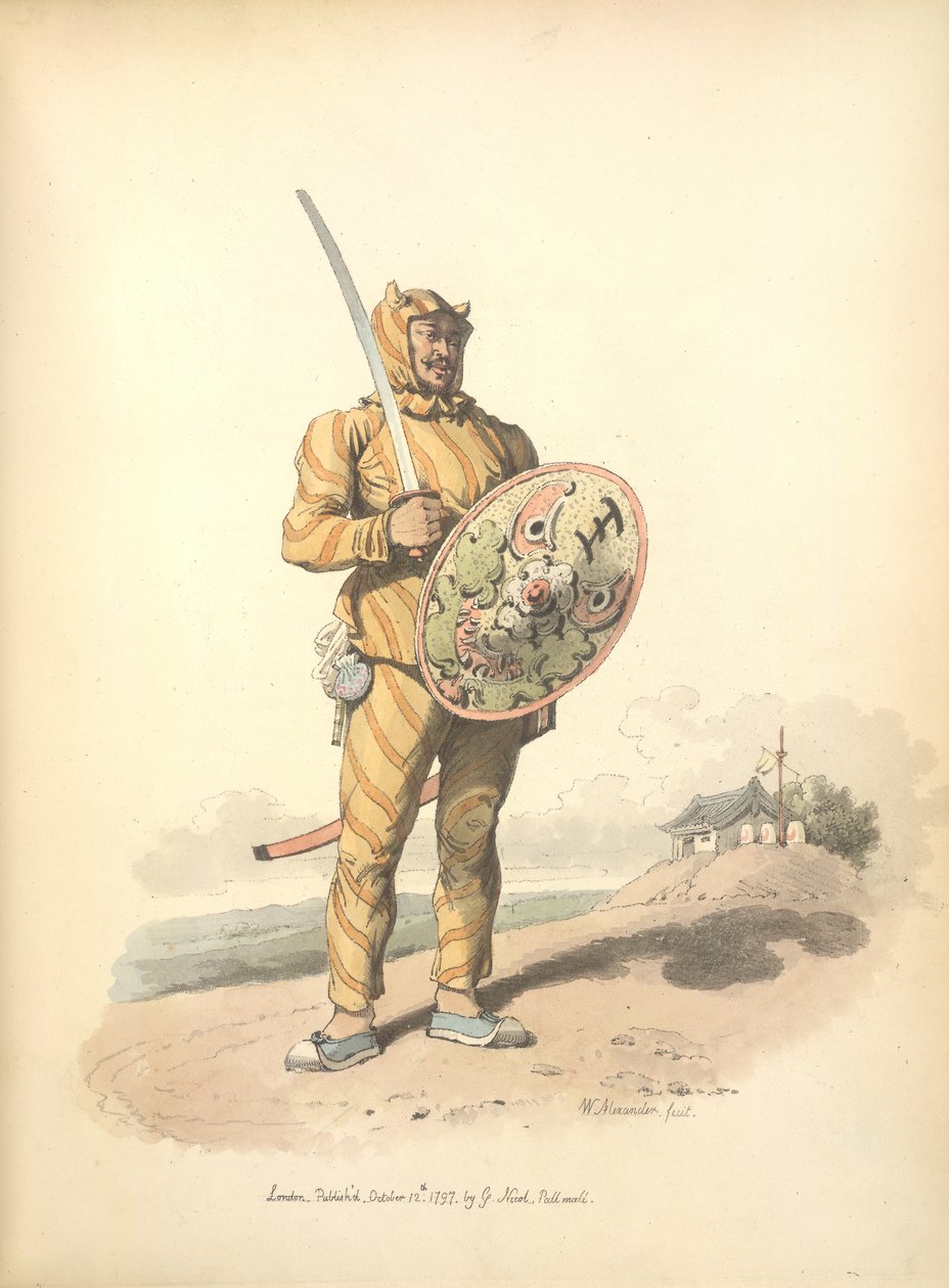 Infanterie chinoise - William Alexander