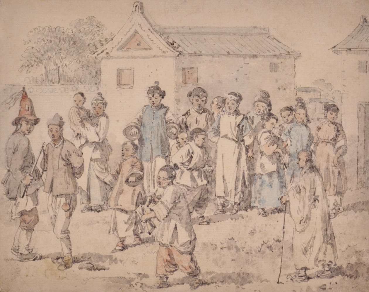 Groupe de Chinois - William Alexander