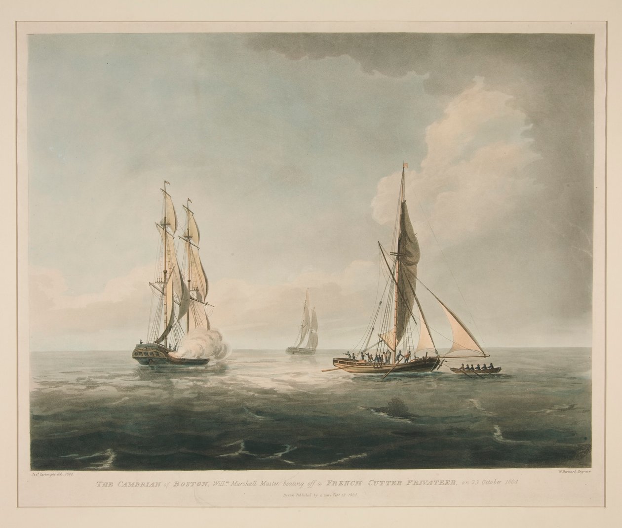Le Cambrian de Boston - William Barnard