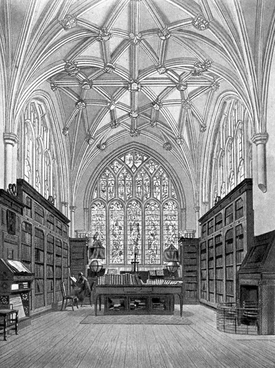 La bibliothèque du Winchester College - William Bennett