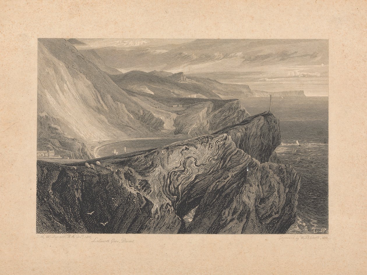 Lulworth Cove, Dorset - William Bernard Cooke