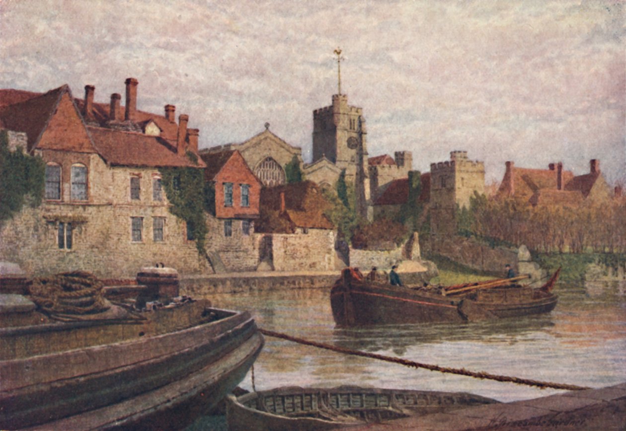 Maidstone. Arrière de l