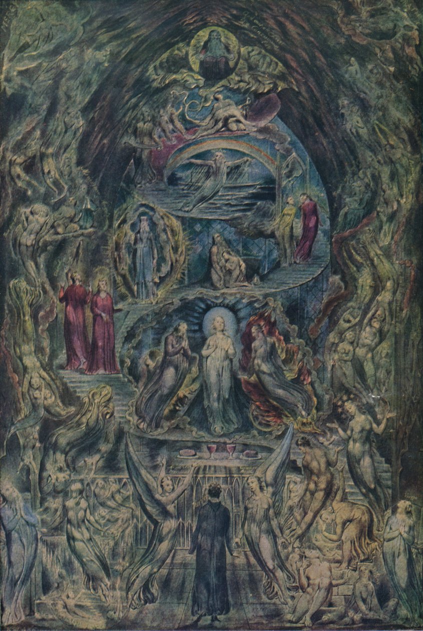 Une allégorie, vers 1820-1825, 1922 - William Blake
