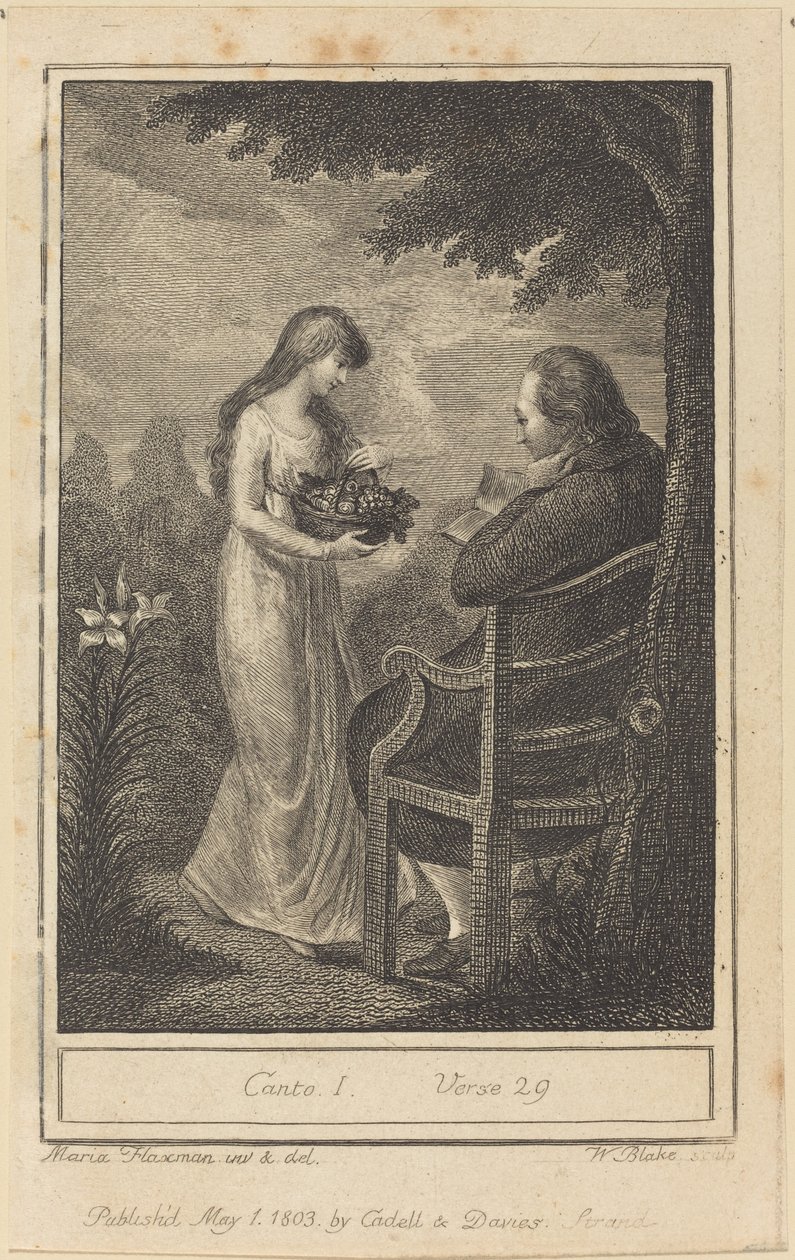 Chant I, Vers 29 - William Blake