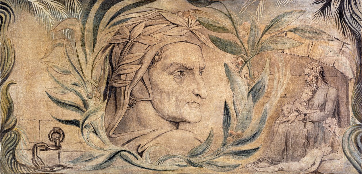 Dante Alighieri, c.1800-03 - William Blake
