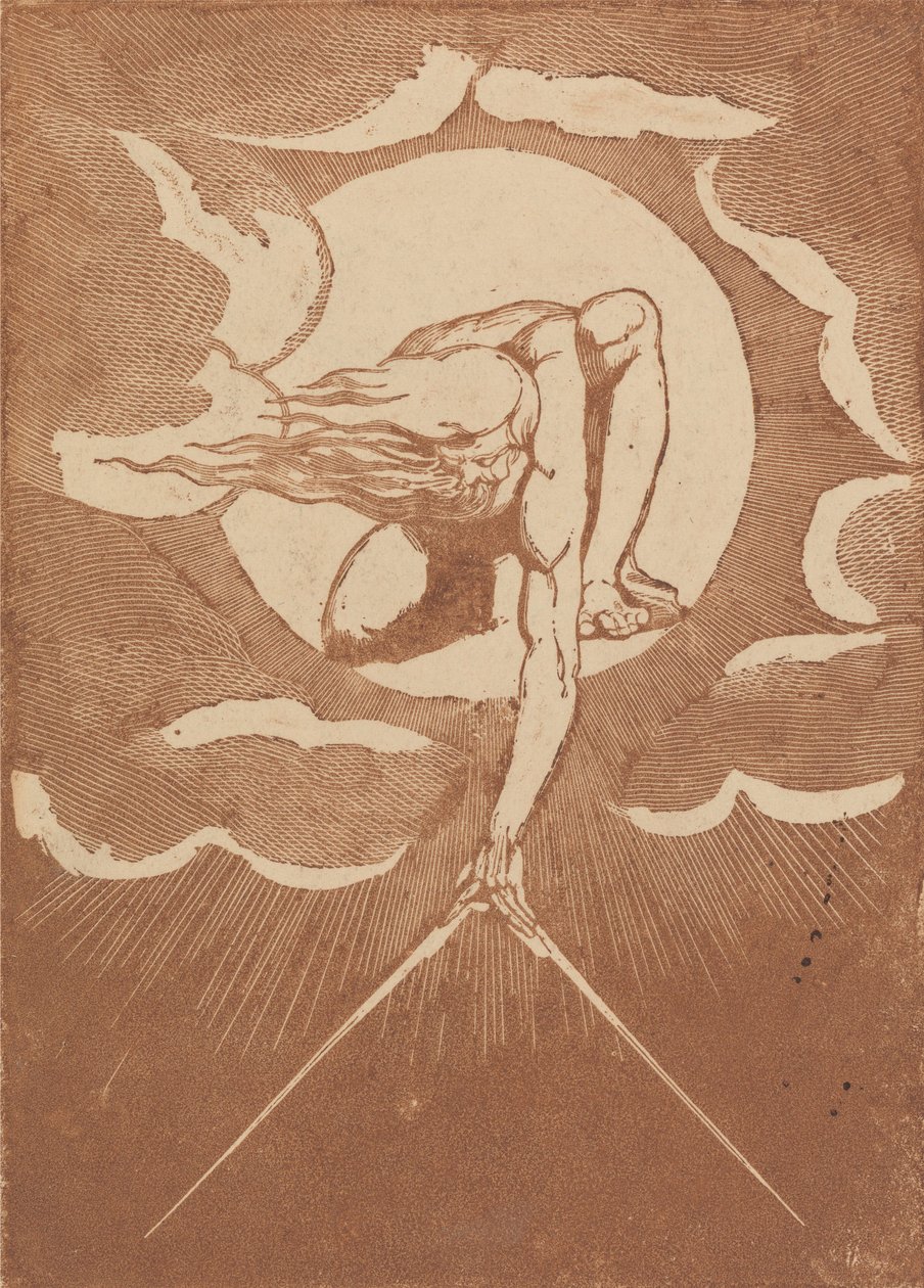 Europe. Une prophétie ; Frontispice - William Blake