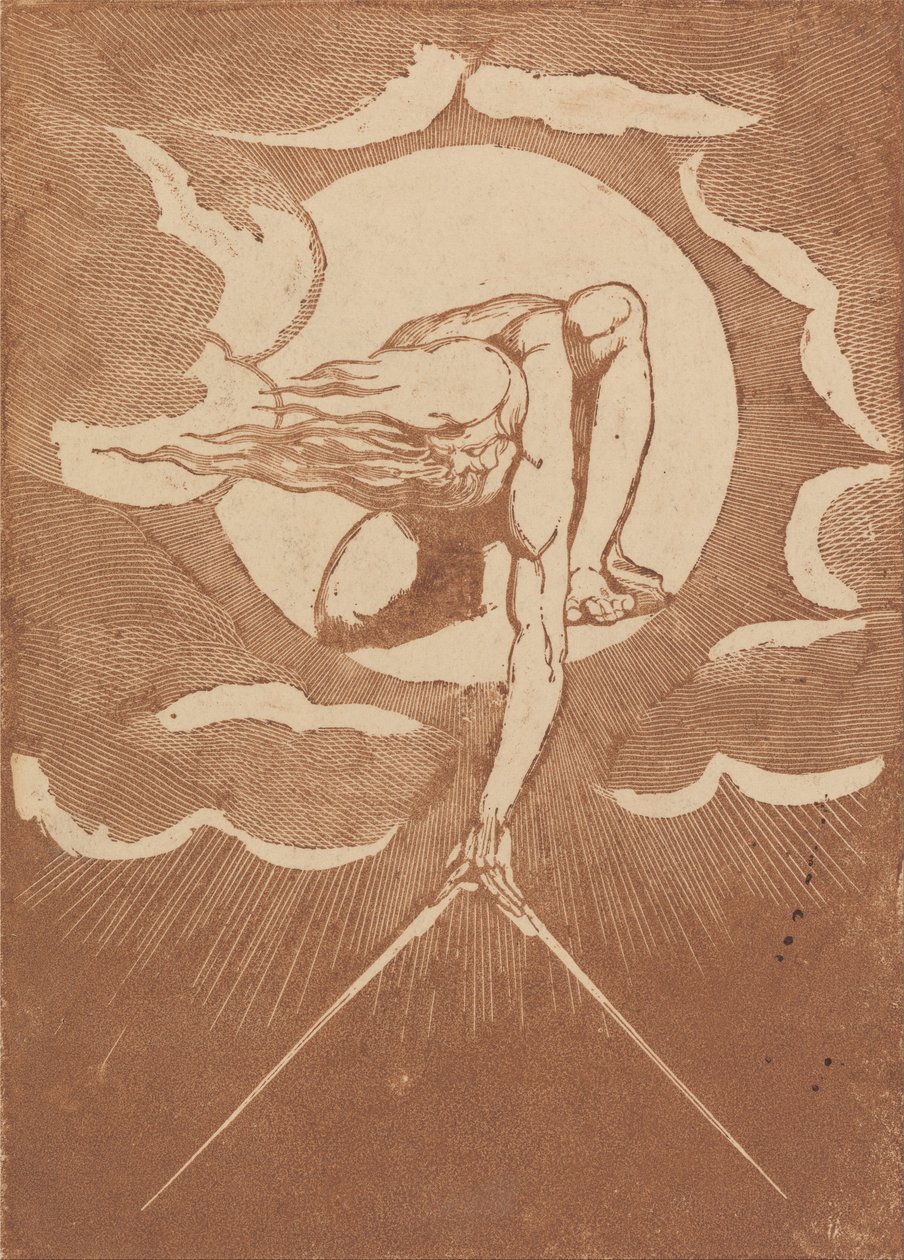 Europe. Une Prophétie, Frontispice Épreuve - William Blake