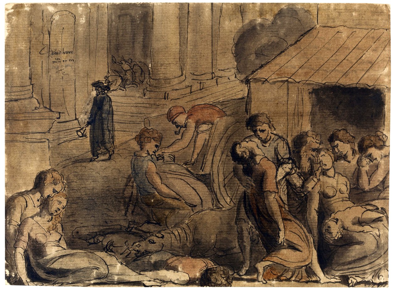 Grande Peste de Londres - William Blake