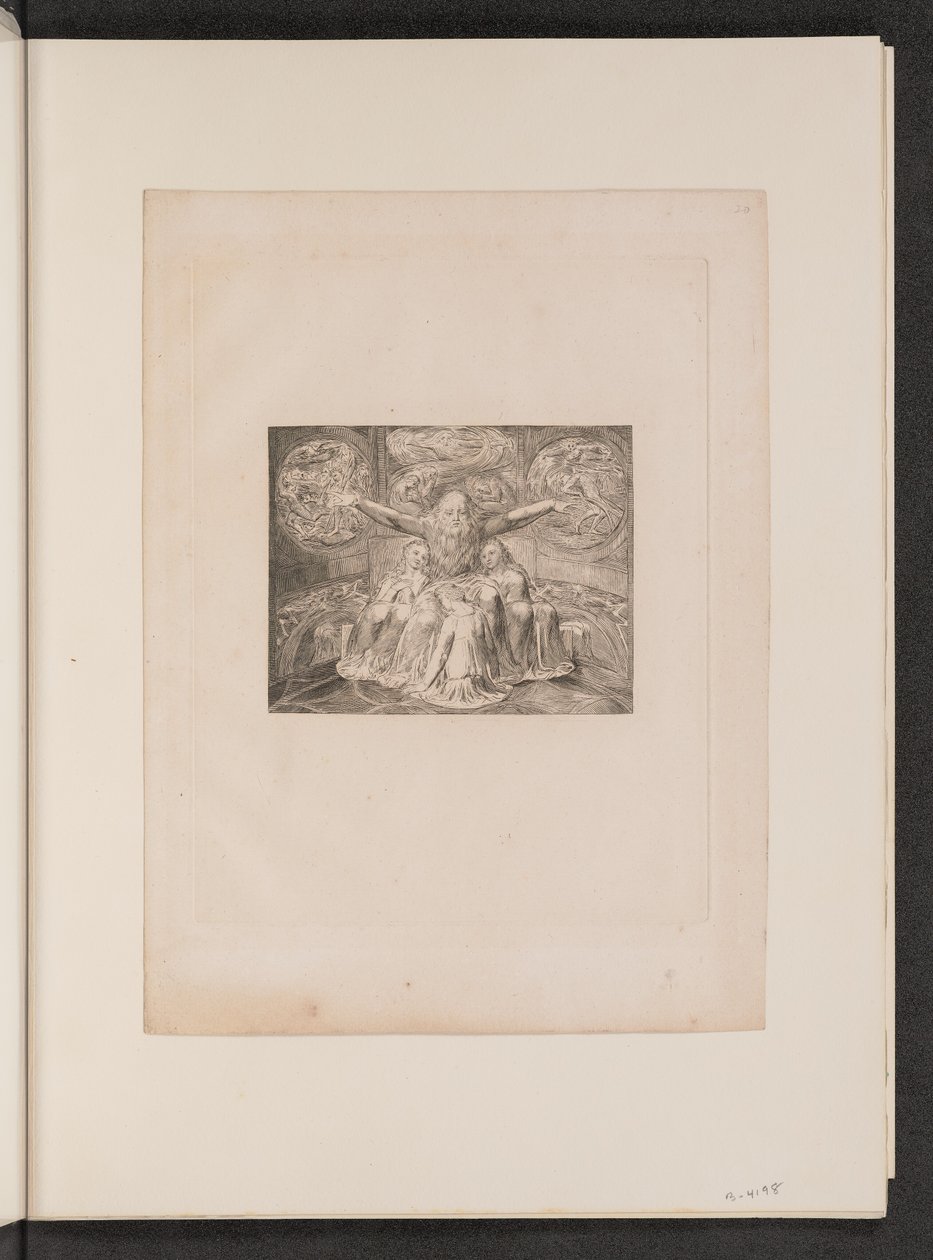 Job et ses Filles, 1825 - William Blake